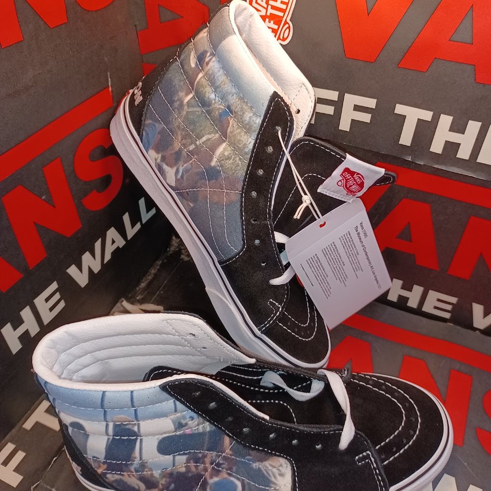 Vans Sk8-Hi MOCA Frances Stark Poets On The Pyre Size US Men's 9.5 VN0A5KRHA55
